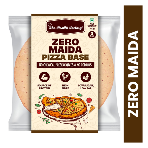 The Health Factory Zero Maida Pizza Base- QEE1054