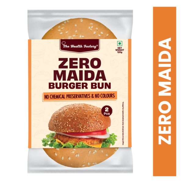 The Health Factory Zero Maida Burger BUN- QEE1056