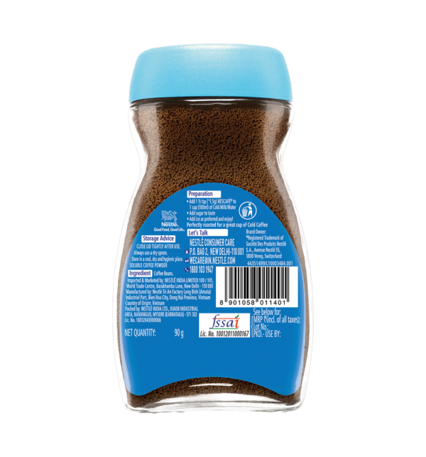 Nescafe Ice Roast, Instant Coffee Powder, Right Coffee For Iced Coffee- BLJ1019 - Image 2
