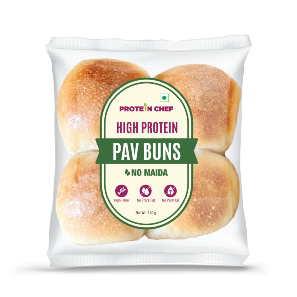 Protein Chef High Protein Multigrain Pav Bun- QEE1059