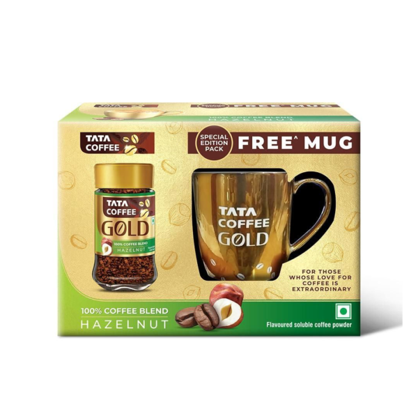 Tata Coffee Gold Hazelnut, With Mug Combo- BLJ1029