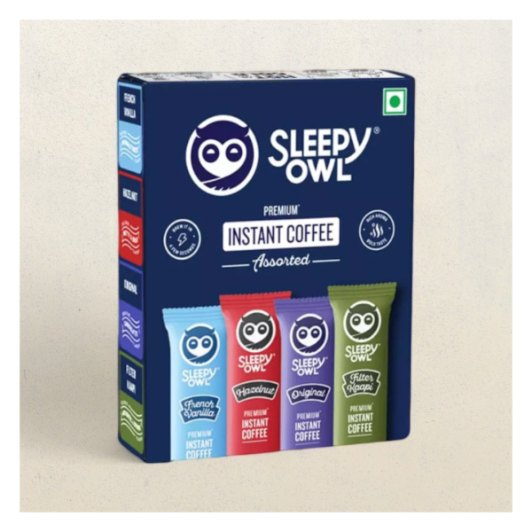 Sleepy Owl Premium Instant Coffee Sachets Travel Pack- BLJ1030