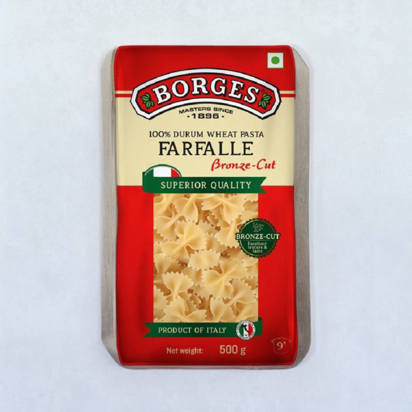 Borges Farfalle Durum Wheat Pasta- YSM1019