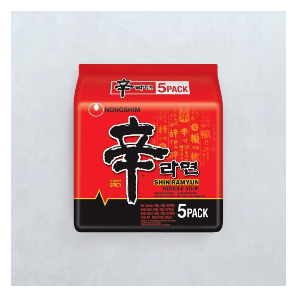 Korean Nongshim Shin Ramyun Noodle Soup Veg- VTE1011