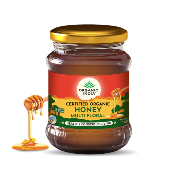 Organic India Honey Multi Floral Honey- WWY1024