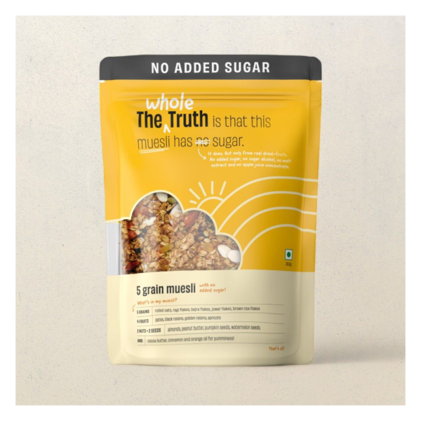 The Whole Truth No Added Sugar Grain Muesli- ZTM1046