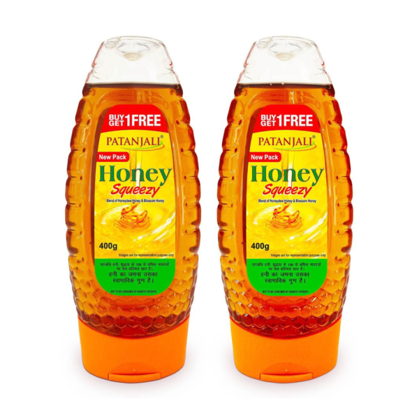 Patanjali Honey Squeezy Natural Shahed Sahad No Added Sugar- WWY1025