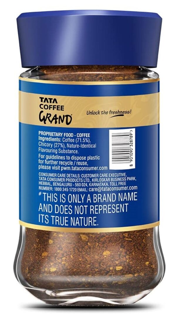 Tata Coffee Grand Instant Coffee Jar- BLJ1051 - Image 2