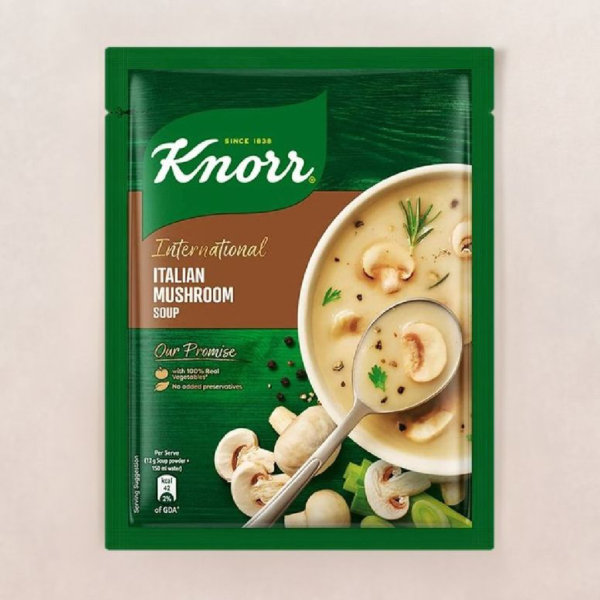 Knorr International Italian Mushroom Soup- YSM1007