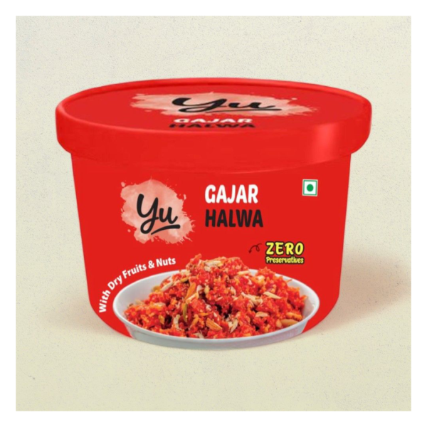 Yu Gajar Halwa - Sweet Indian Mithai Dessert- NRH1018