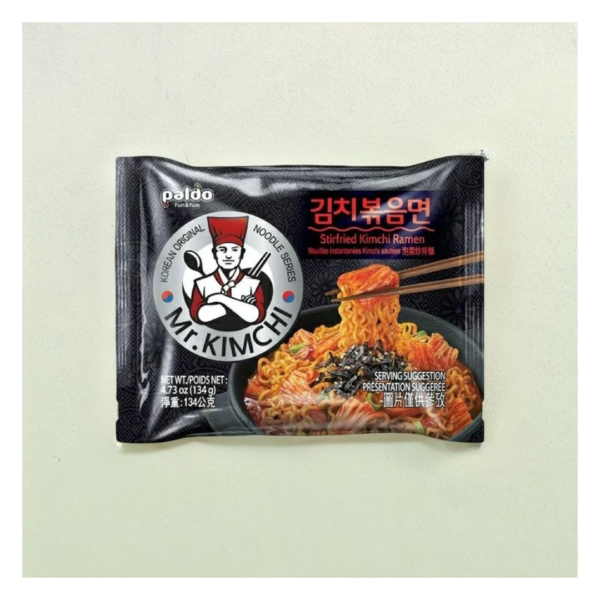 Korean Paldo Mr. Kimchi Spicy Korean Noodles Veg- VTE1053