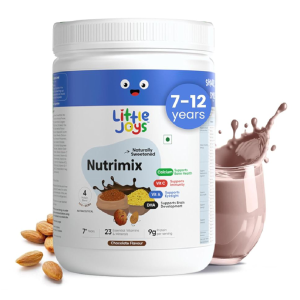 Little Joys NutriMix 7+ Milk Mix (7-12 years) with Ragi and Bajra- WSD1002