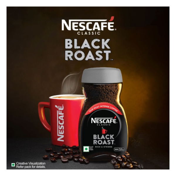 NESCAFE Classic Black Roast - Strong Coffee Experience- BLJ1084