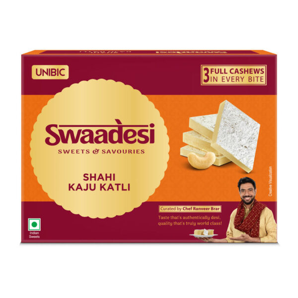 Unibic Swaadesi Shahi Kaju Katli Box