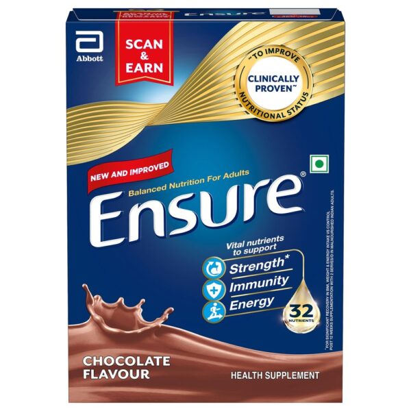 Ensure Balanced Nutrition Drink Powder For Adults - Chocolate Flavored- WSD1007