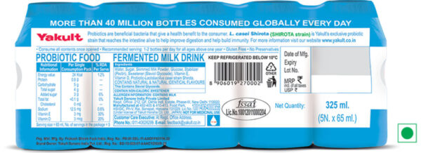 Yakult Light Probiotic Fermented Milk Drink- HRF1011 - Image 3