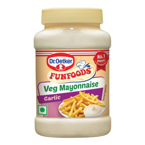 Dr. Oetker FunFoods Veg Mayonnaise Garlic- WWY1075