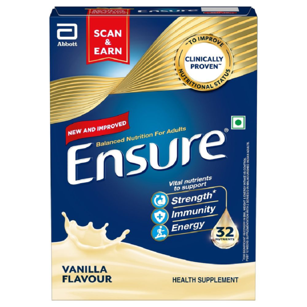 Ensure Balanced Nutrition Drink Powder For Adults - Vanilla Flavored- WSD1014