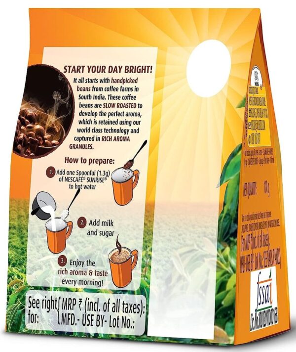 NESCAFE Sunrise Instant Coffee Powder- BLJ1096 - Image 3