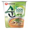 Korean Nongshim SoonVeggie Cup Noodle Soup Veg- VTE1077 - Image 2