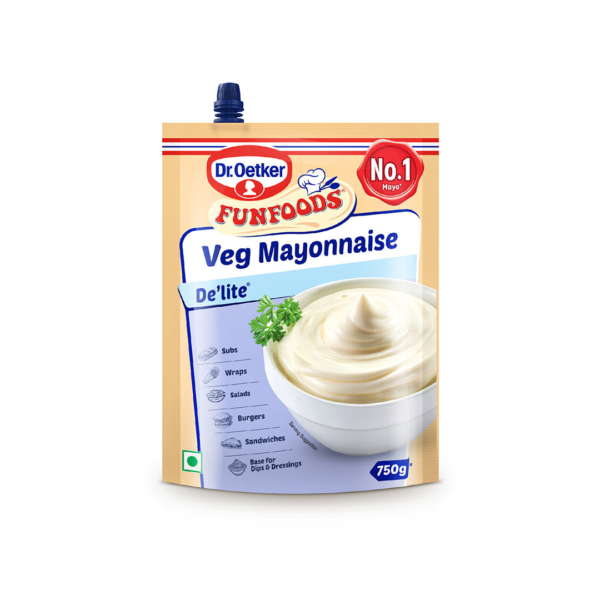 Dr. Oetker FunFoods Veg Mayonnaise De'lite- WWY1083