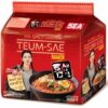 Paldo Teumsae Ramyun Spicy Korean Noodles (Pack Of 5)(600gms) & Pororo Korean Drink Milk Flavor Flavor(235ml) Combo- VTE1082 - Image 3