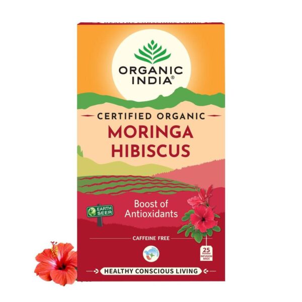 Organic India Moringa Hibiscus- UBW1022