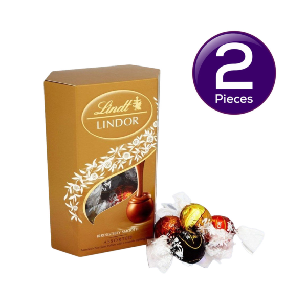 Lindt Lindor Smooth Melting Assorted Chocolates Cornet 200 gms Combo- NVE1008