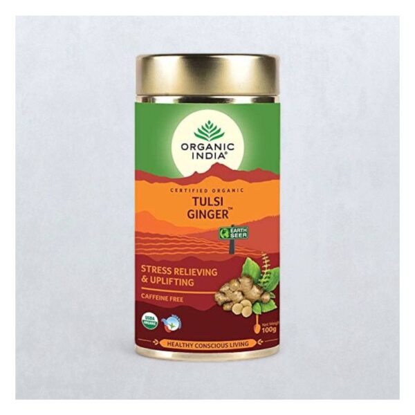 Organic India Tulsi Ginger Tea- UBW1026