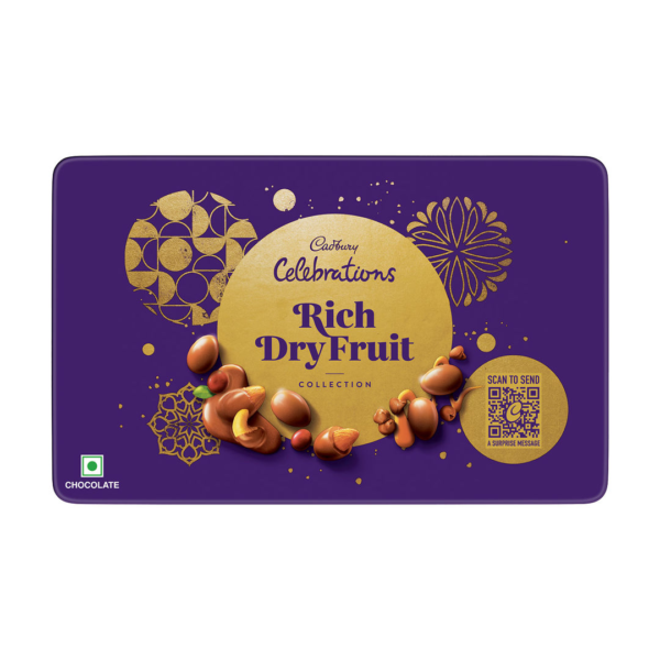 Cadbury Celebrations Rich Dry Fruit Collection Chocolate Gift pack- NVE1012