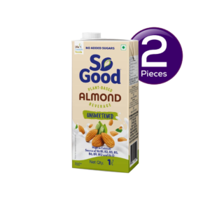 SO Good Almond Beverage Natural Unsweetened 1 l Combo- HRF1043