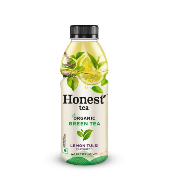 Honest Tea Organic Green Tea - Lemon Tulsi Flavor- UBW1035