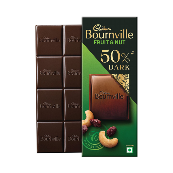 Cadbury Bournville Fruit & Nut Dark Chocolate Bar- NVE1017