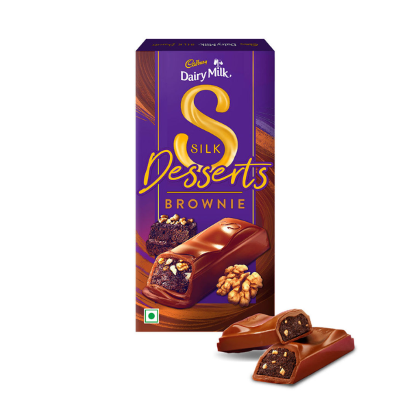 Cadbury Dairy Milk Silk Desserts Brownie Chocolate Bar- NVE1019