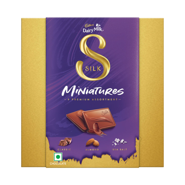 Cadbury Dairy Milk Silk Miniatures Premium Assorted Chocolate Gift Pack- EYT1005