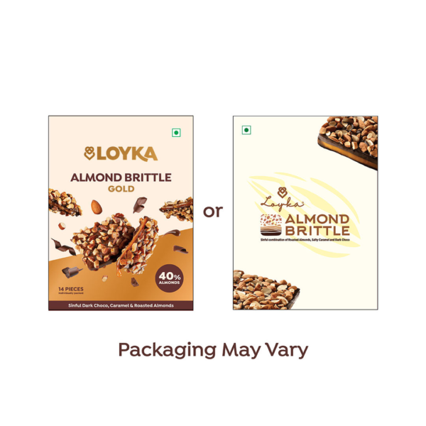 Loyka Almond Brittle Gold Box Pack of 14- EYT1010 - Image 2