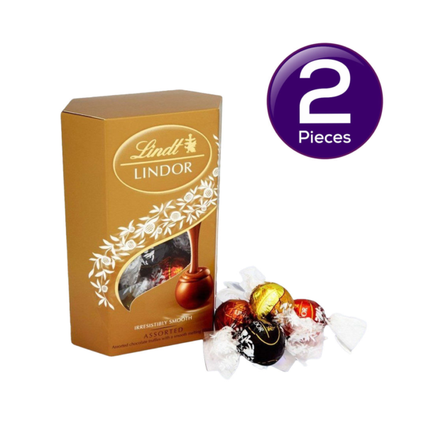 Lindt Lindor Smooth Melting Assorted Chocolates Cornet 200 gms Combo- EYT1013