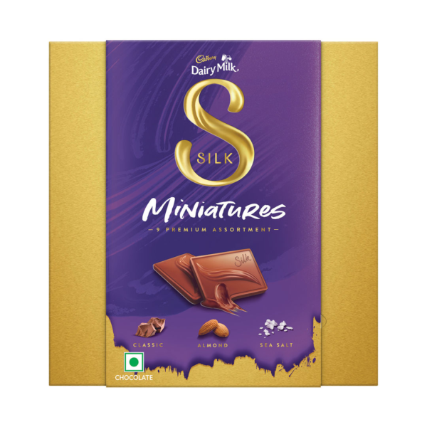 Cadbury Dairy Milk Silk Miniatures Premium Assorted Chocolate Gift Pack- NVE1033