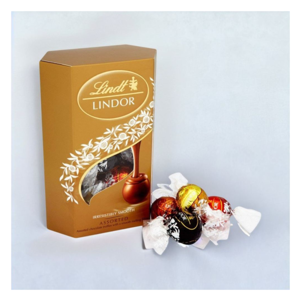 Lindt Lindor Smooth Melting Assorted Chocolates Cornet- EYT1015