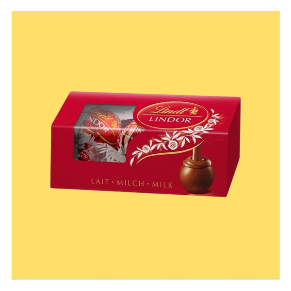 Lindt Lindor Smooth Melting Milk Chocolate Cornet Trio Pack - EYT1017