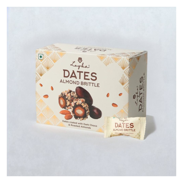 Loyka Almond Brittle Dates Box- EYT1018