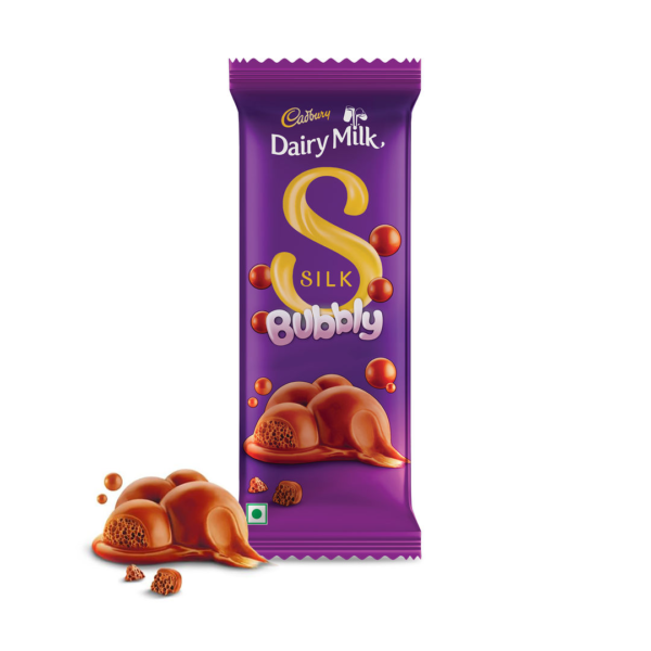 Cadbury Dairy Milk Silk Bubbly Chocolate Bar- NVE1038