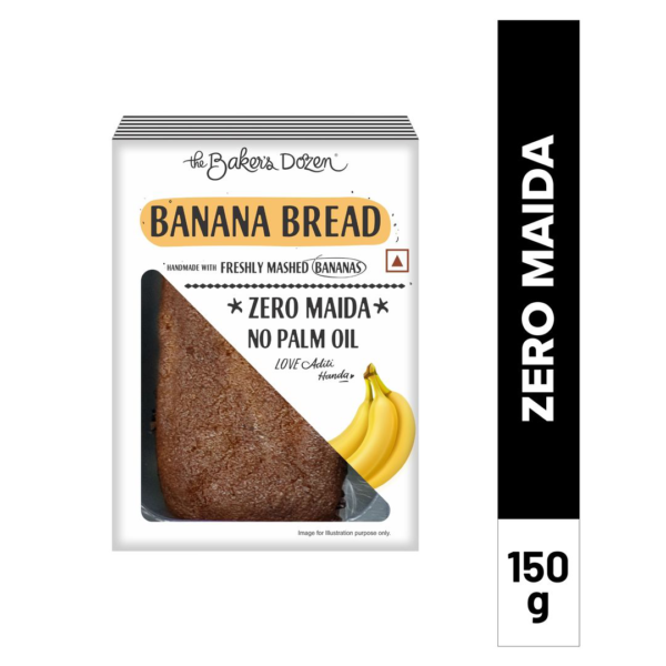 The Baker's Dozen Banana Bread 100% Wholewheat- NWF1039