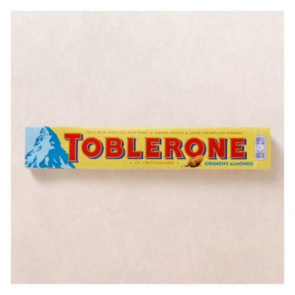 Toblerone Crunchy Almonds Chocolate Bar- NVE1041