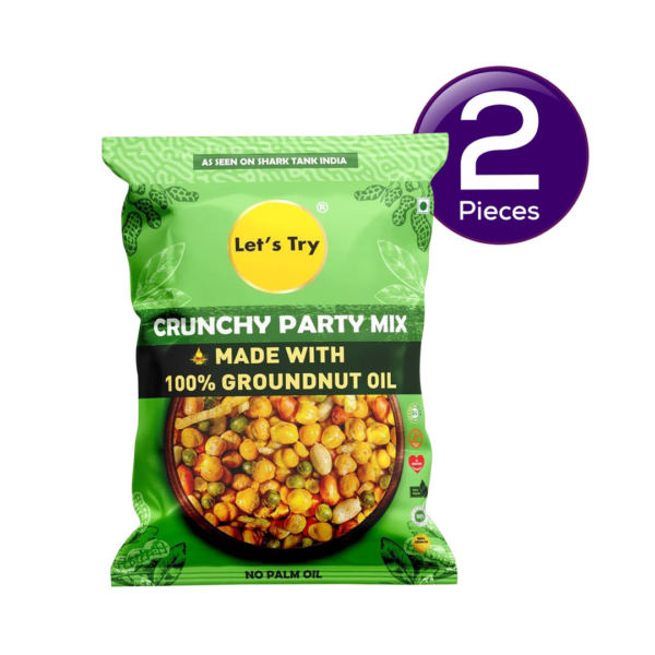 Lets Try Crunchy Party Mix 199 gms Combo- FZG1009