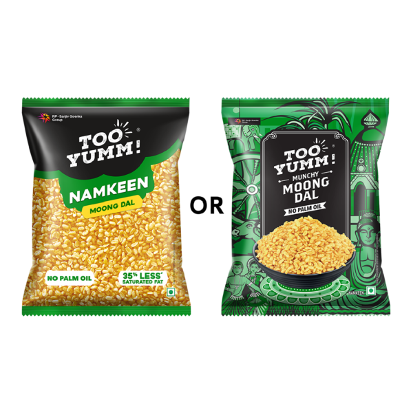 Too Yumm! Moong Dal | No Palm Oil | 35% Less Saturated Fat- FZG1015