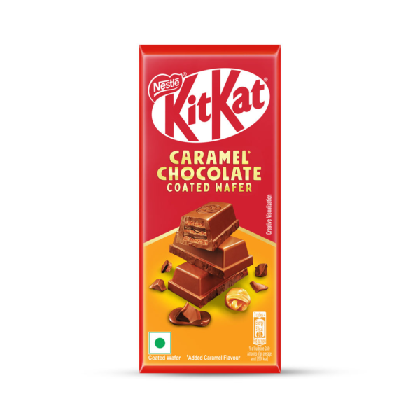 Nestle Kitkat Caramel Chocolate Coated Wafer- NVE1065