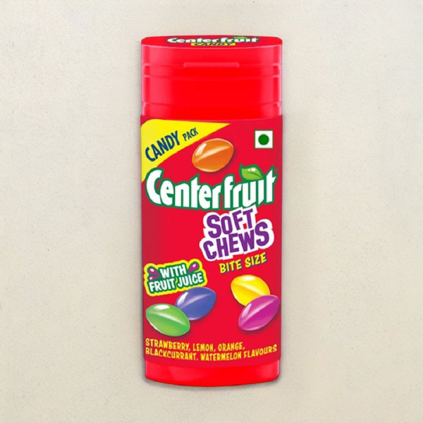 Center Fruit Soft Chews Candy - Assorted Flavours- JVD1024