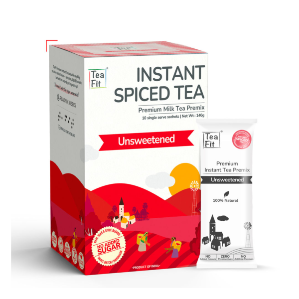 TeaFit Instant Spiced Tea Premix Unsweetened- BLJ1111