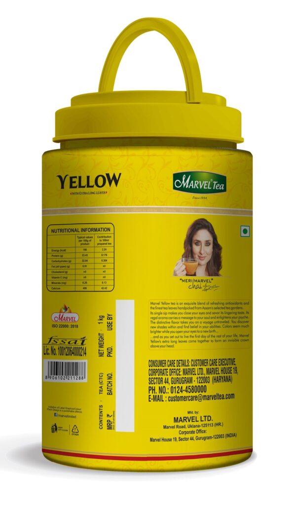 Marvel Yellow Tea (Jar)- BLJ1112 - Image 2